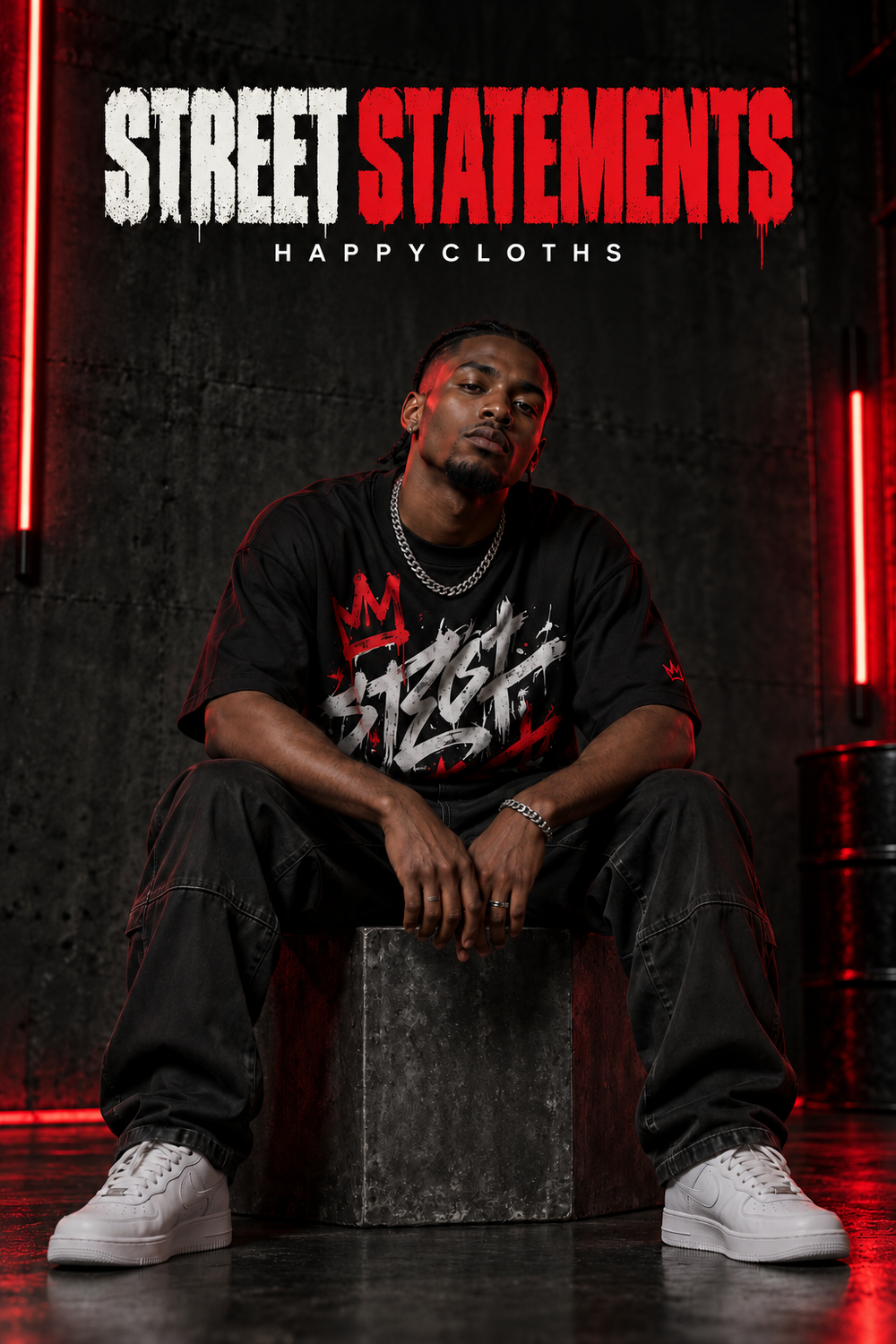 HAPPYCLOTHS STREET STATEMENTS premium collection banner