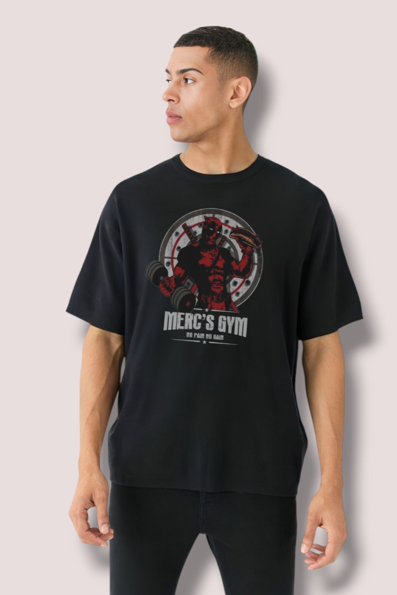 Deadpool matic gym regular T-shirt