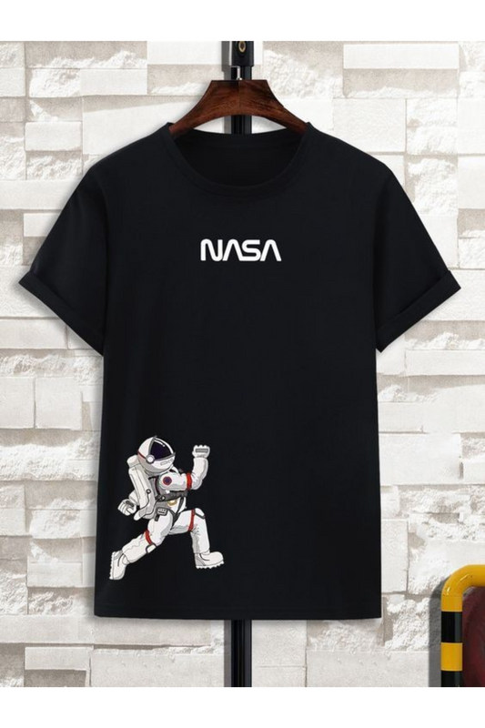 NASA T-SHIRT BLACK