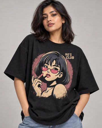 90’S CLUB OVERSIZED T-SHIRT