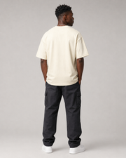 Off-white oversized T-shirt blank back