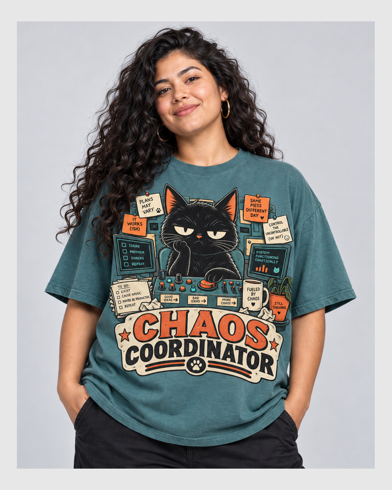 CHAOS COORDINATOR OVERSIZED T-SHIRT