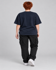 MAIN CHARACTER ENERGY WOMEN'S OVERSIZED T-SHIRT corrected natural straight back