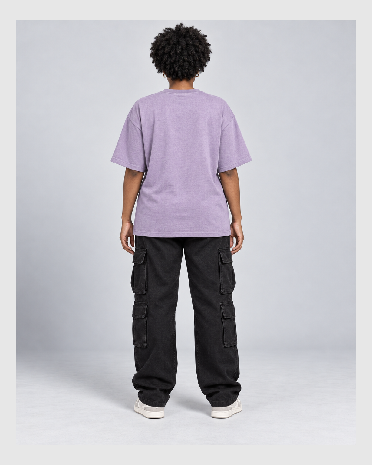 CUTE BUT FERAL OVERSIZED T-SHIRT clean back