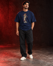APNE DHANG SE navy tee natural front with smaller centre illustration