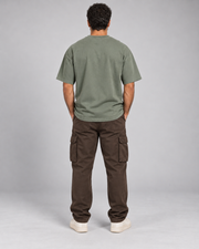 HIGH PASS TOURING CLUB oversized T-shirt — Clean back