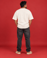 KAL SE PAKKA plain off-white back