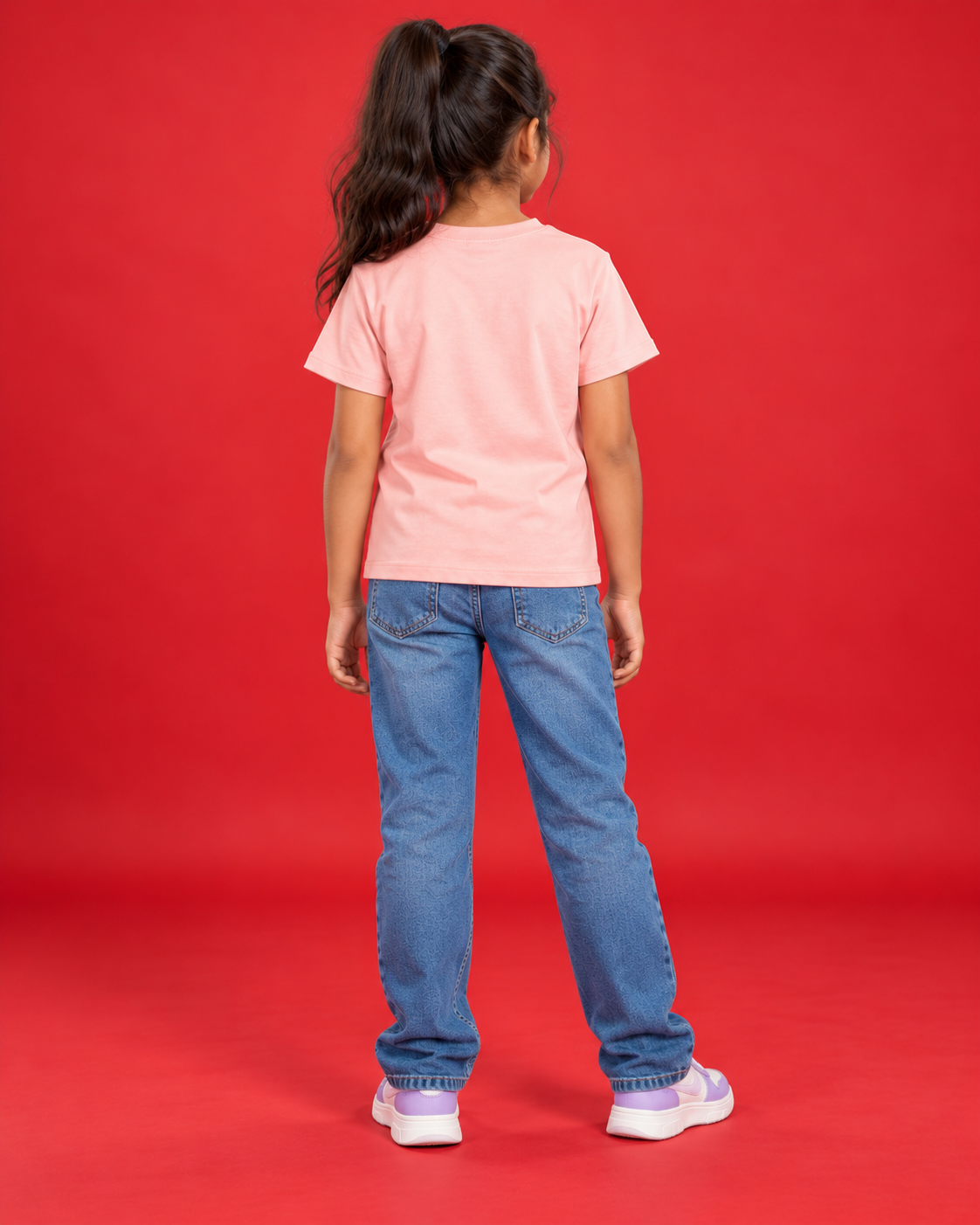 Little Magic Club pink kids tee back