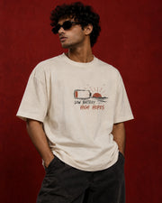 Front view of Low Battery High Hopes tee