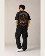MOTO CULTURE SCOOTER NOMAD oversized T-shirt full back