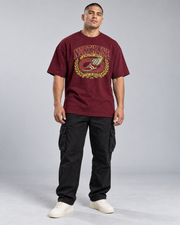 NORTHLINE ATHLETIC DEPT. oversized T-shirt — Full front