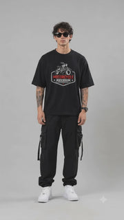 MOTOR GARAGE OVERSIZED T-SHIRT