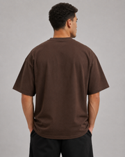 GYM MODE ON OVERSIZED T-SHIRT