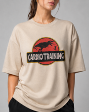 CARDIO TRAINING OVERSIZED T-SHIRT BEINGE