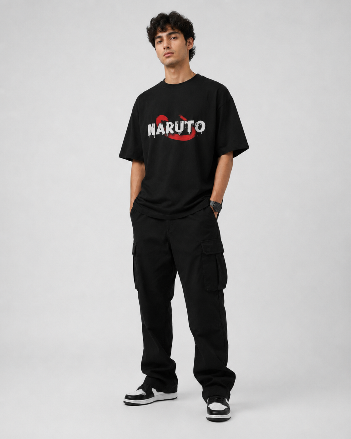 NARUTO OVERSIZED T-SHIRT
