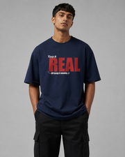KEEP IT REAL OVERSIZED T-SHIRT