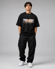LUFFY ANIME OVERSIZED T-SHIRT