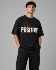STAY POSITIVE OVERSIZED T-SHIRT