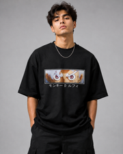 LUFFY ANIME OVERSIZED T-SHIRT