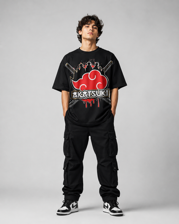 AKATSUKI ANIME OVERSIZED T-SHIRT