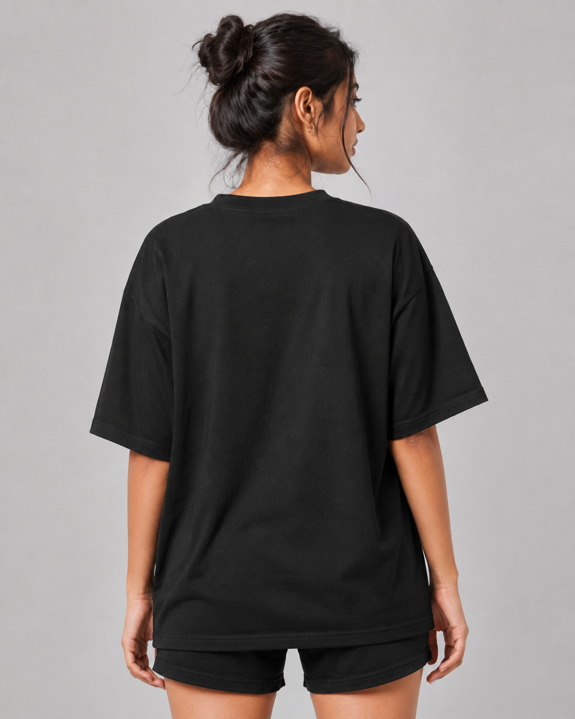 GEG DAY OVERSIZED T-SHIRT- BLACK