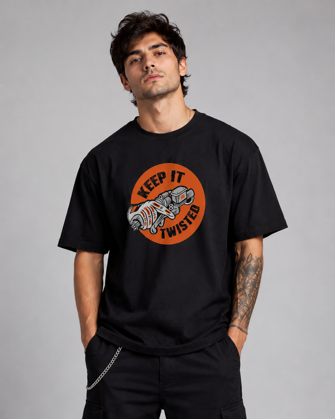 KEEP IT TWISTED OVERSIZED T-SHIRT