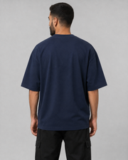 LEG DAY OVERSIZED T-SHIRT- BLUE