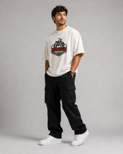 MOTORCYCLE GARACE OVERSIZED T-SHIRT