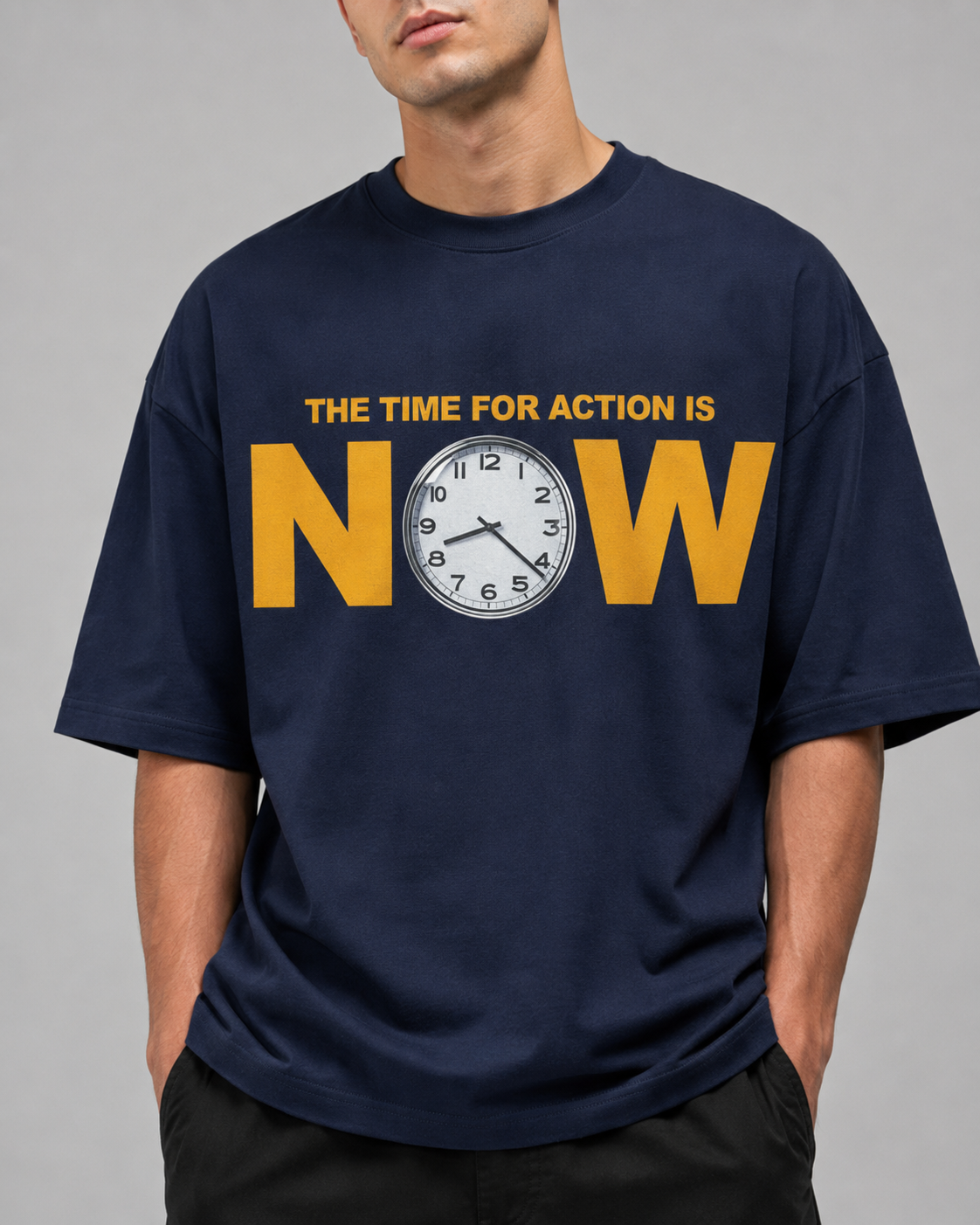 ACTION NOW OVERSIZED T-SHIRT