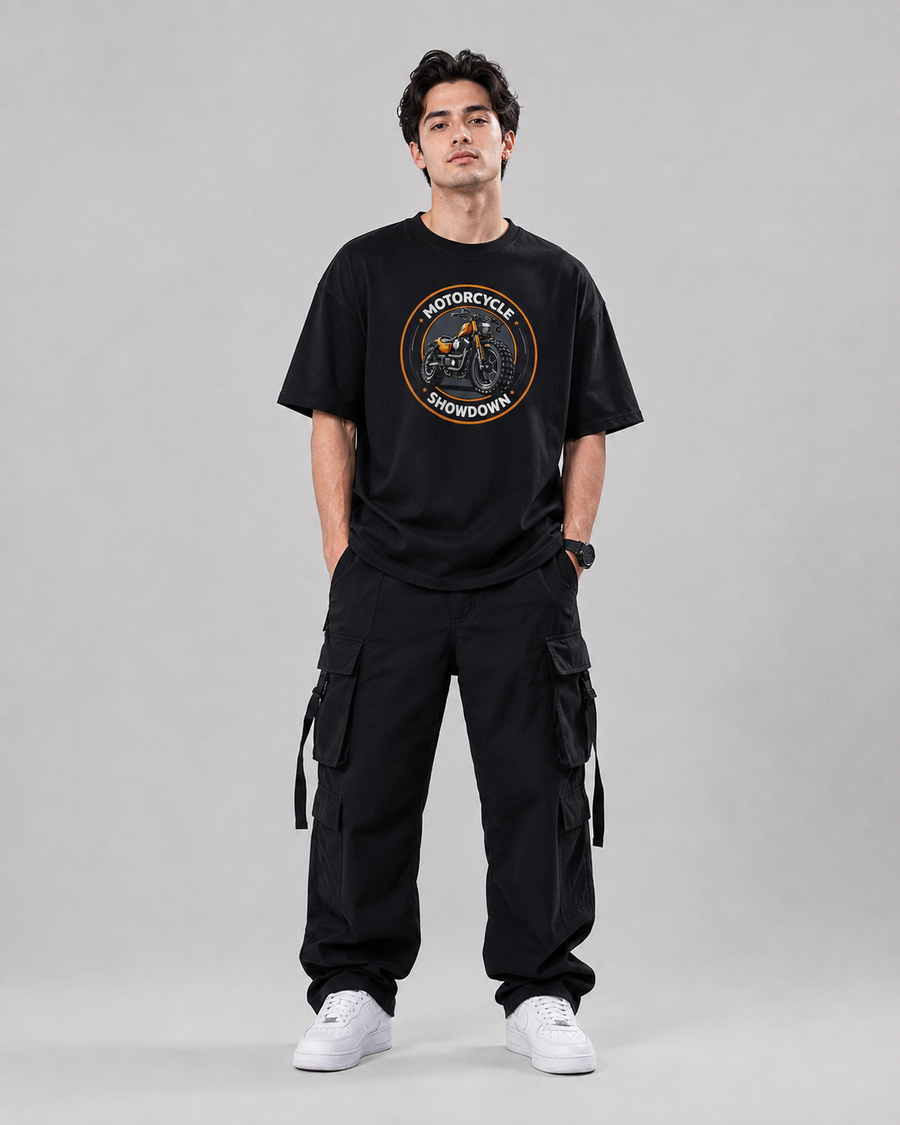 MOTORCYCLE SHODOWN OVERSIZED T-SHIRT
