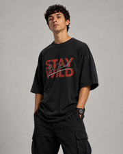 STAY WILD OVERSIZED T-SHIRT