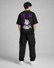 LUFFY ANIME OVERSIZED T-SHIRT