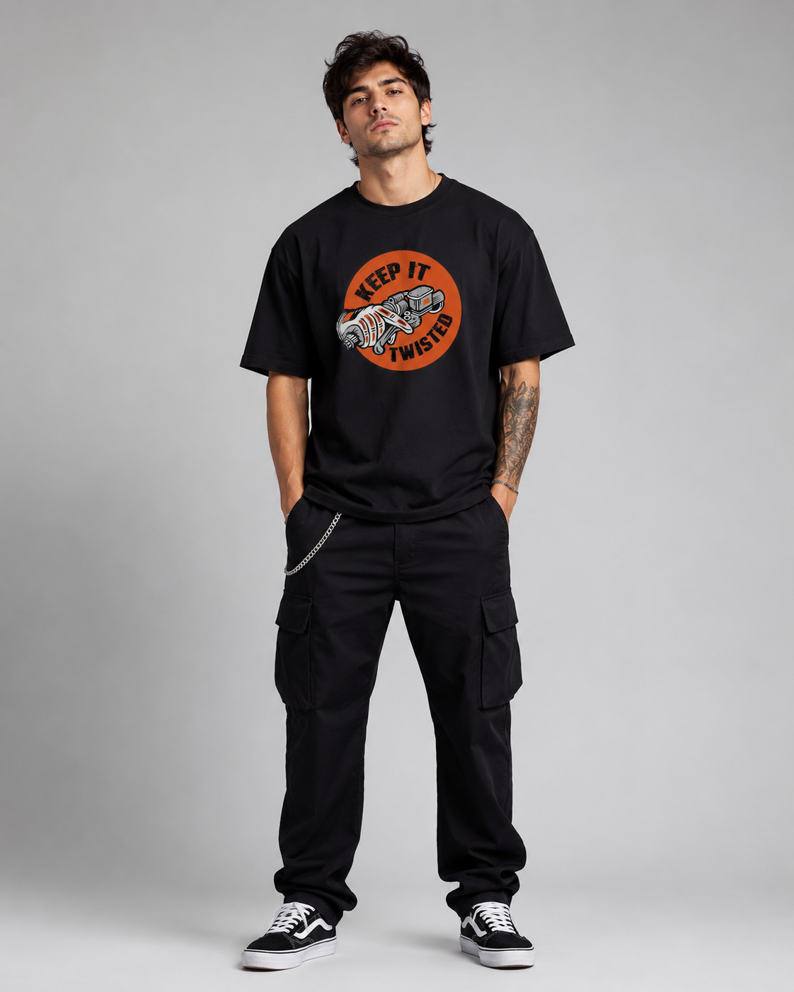 KEEP IT TWISTED OVERSIZED T-SHIRT