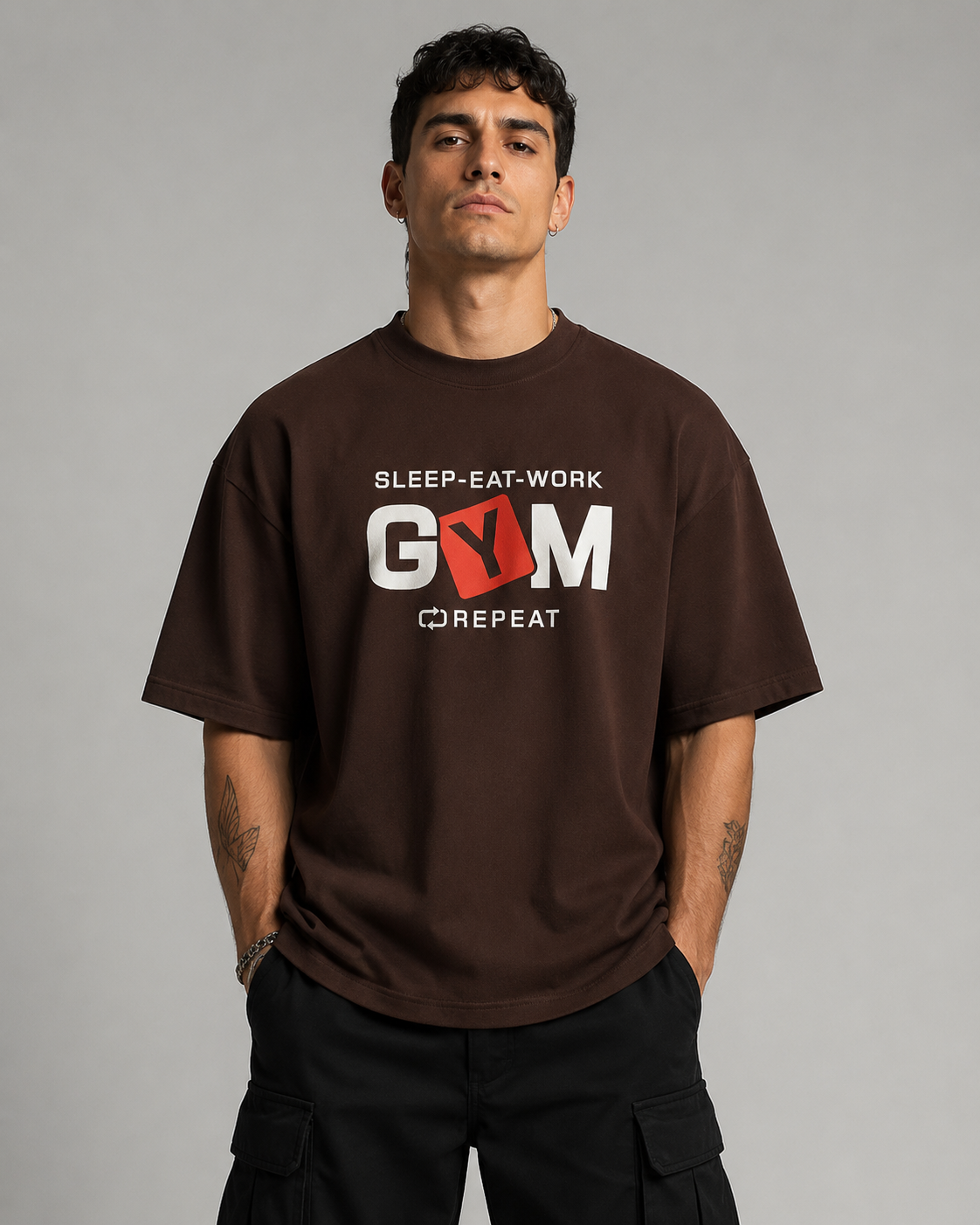 GYM OVERSIZED T-SHIRT