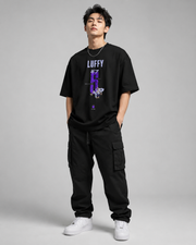 LUFFY ANIME OVERSIZED T-SHIRT
