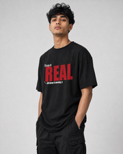 KEEP IT REAL OVERSIZED T-SHIRT