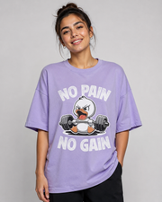 NO PAIN NO GAIN OVERSIZED T-SHIRT