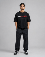 Impossible Oversized T-Shirt – Black