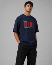 KEEP IT REAL OVERSIZED T-SHIRT