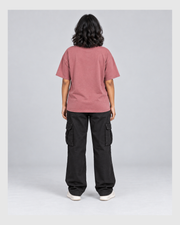 SOCIAL BATTERY 1% OVERSIZED T-SHIRT clean back