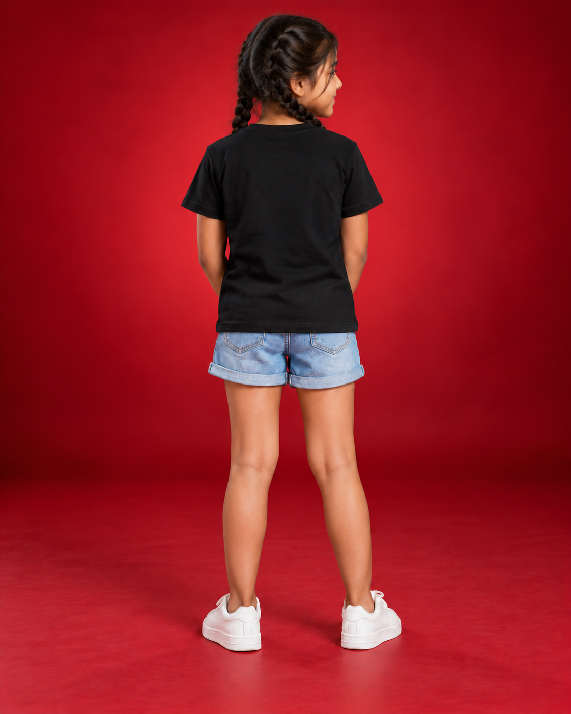 SPACE TO DREAM — KIDS BLACK T-SHIRT