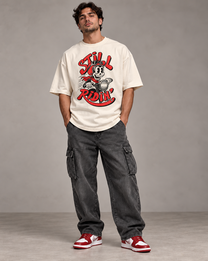STILL RIDIN' OVERSIZED T-SHIRT