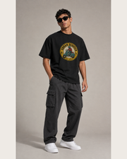 URBAN SCOOTER RIDE CLASSIC oversized T-shirt three-quarter front